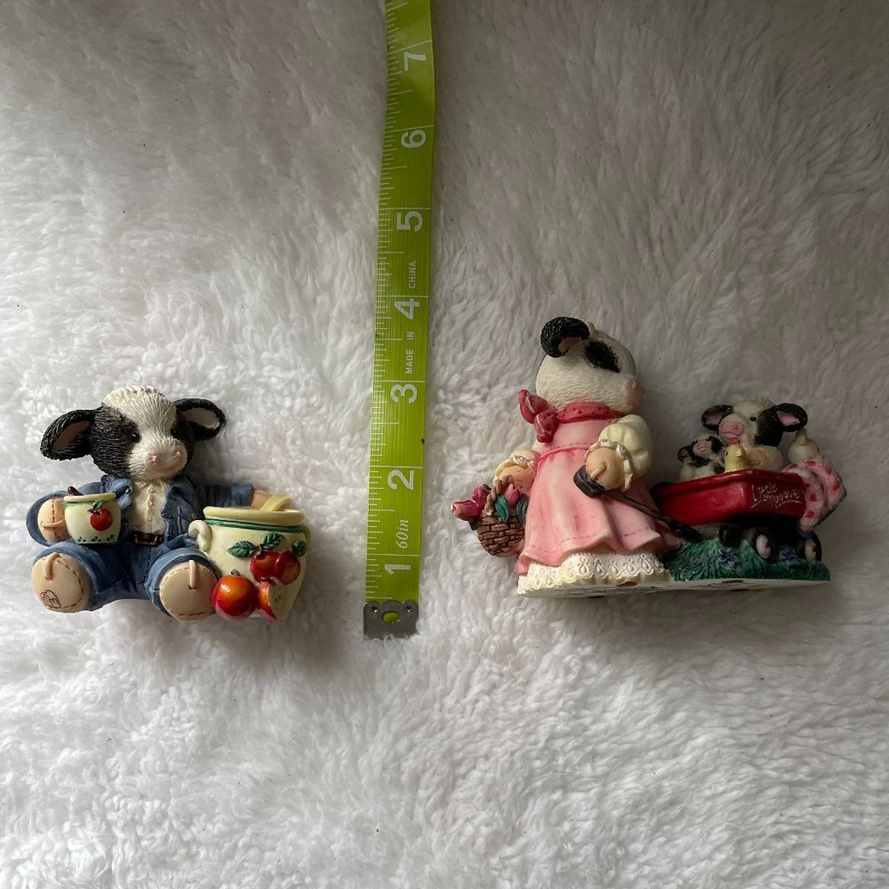 1995 Enesco Mary Rhyner Moo Moos figurines